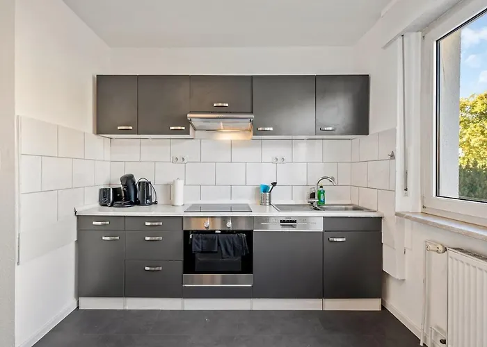 Apartmán Bir02 Mit Garten In Ruesselsheim! *